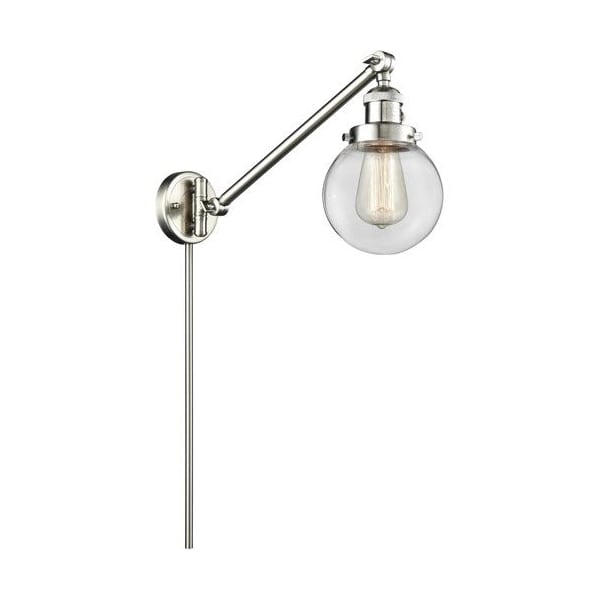 One Light Vintage Dimmable Led Swing Arm